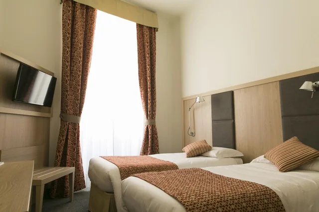 غرفة بسرير مزدوج أو سريرين منفصلين، Hotel Casa Valdese 1/10