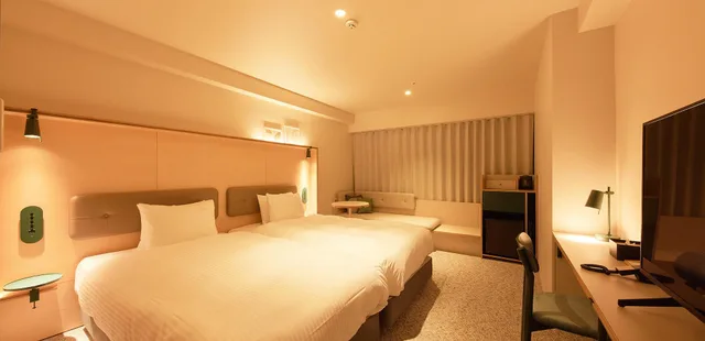 غرفة سوبيريور بسريرين منفصلين، Keikyu EX Hotel Sapporo 2/3