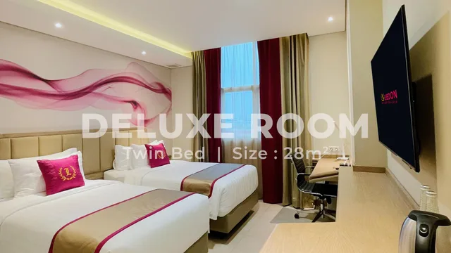 Deluxe, Twin Beds, Leedon Hotel & Suites Surabaya 1/2