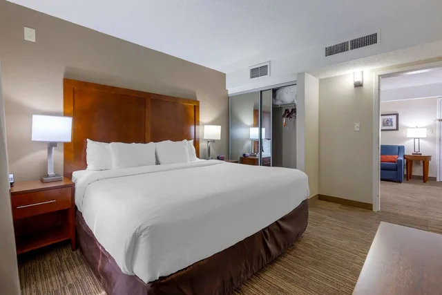 غرفة بسرير كينج لذوي الإعاقة، Comfort Inn University Durham Chapel Hill Formerly Comfort Inn University 3/6