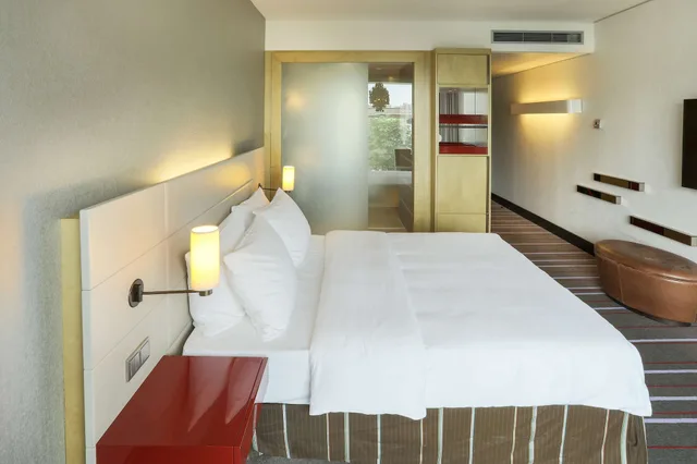 غرفة قياسية، Radisson Blu Media Harbour Hotel Dusseldorf 10/10