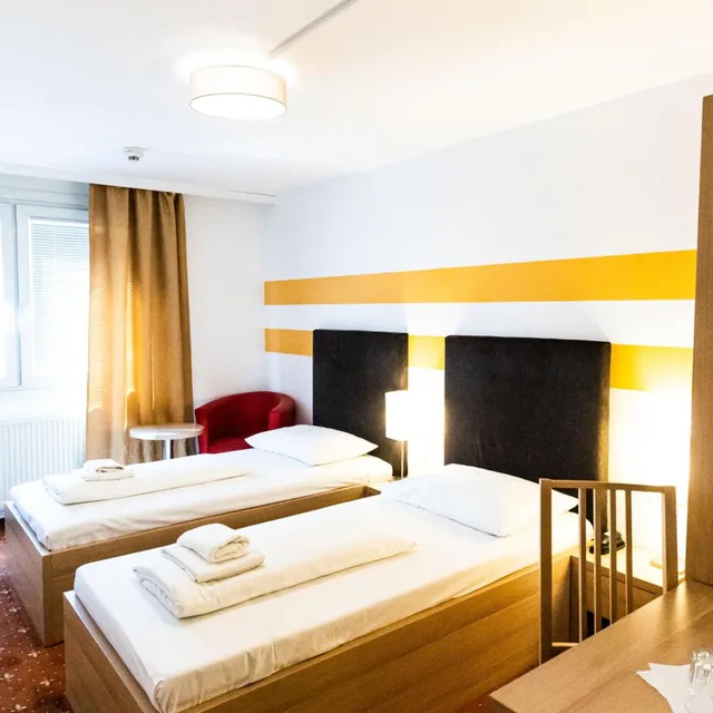 غرفة قياسية مفردة، Lenas Donau Hotel 3/8