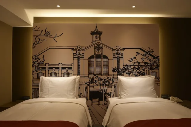 Standard, Twin Beds, No Window، Green World Hotels Zhongxiao Taipei 3/5