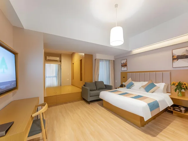 Feature, Queen Bed، VX Wuxi Xinwu District Administrative Center Wanda Plaza Hotel 1/1