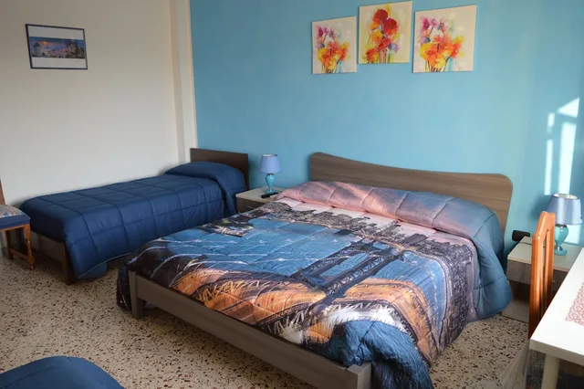 غرفة بسرير كوين بحمام خاص، B&B Olympo 2/10