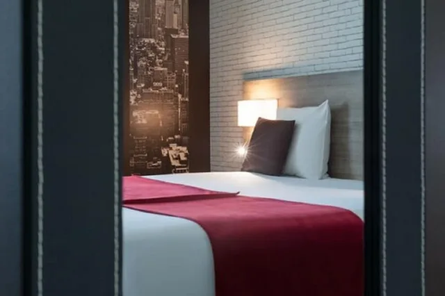 غرفة كومفورت بسرير مزدوج بإطلالة على الحديقة، Hotel the Originals Saumur Ouest La Saulaie 10/10