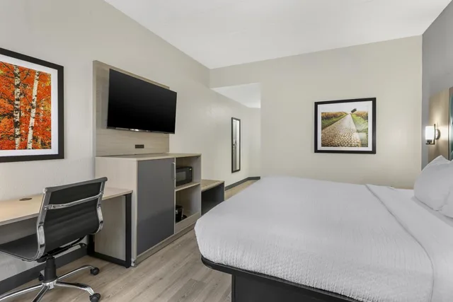 غرفة بسرير كينج بحوض استحمام لذوي الإعاقة، Best Western Eagles Inn 5/8