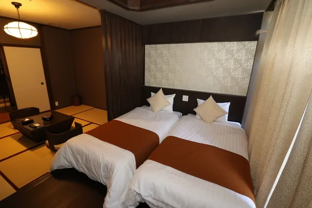 غرفة يابانية غربية بإطلالة على الجبل، Kada Onsen Seaside Hotel Kada Kaigetsu 1/3