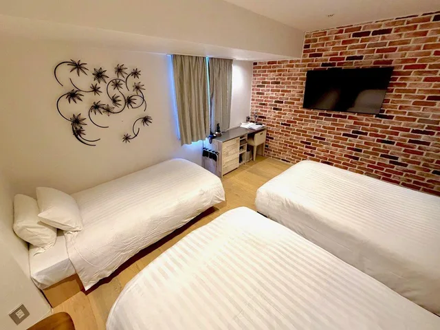 Semi Room, Factory, Modern, Comfort, 2 Semi Double Beds, Sofa، Shibuya Hotel En 1/2