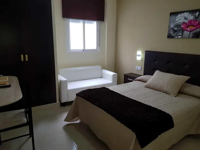 غرفة مفردة بسريرين منفصلين، Hostal Malaga 3/10