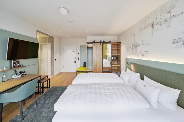 غرفة كومفورت بسرير كينج، Hotel Federwerk 2/9