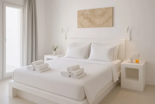 غرفة بسريرين منفصلين، Virginia Studios & Apartments 2/10