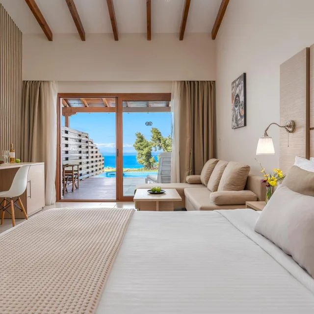جناح بإطلالة على الحديقة، Alia Palace - Adults Only 7/10