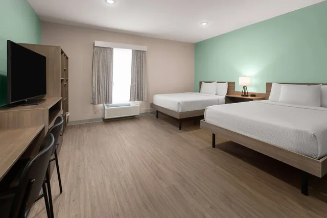 غرفة بسريرين كوين لذوي الإعاقة، ECHO Suites Extended Stay by Wyndham Austin Round Rock 1/10