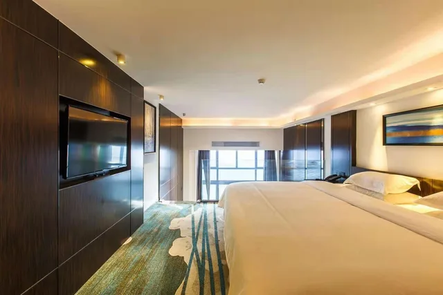 غرفة بزنس مفردة بسرير كينج، Lavendar Apartment - Chimelong Branch 1/1