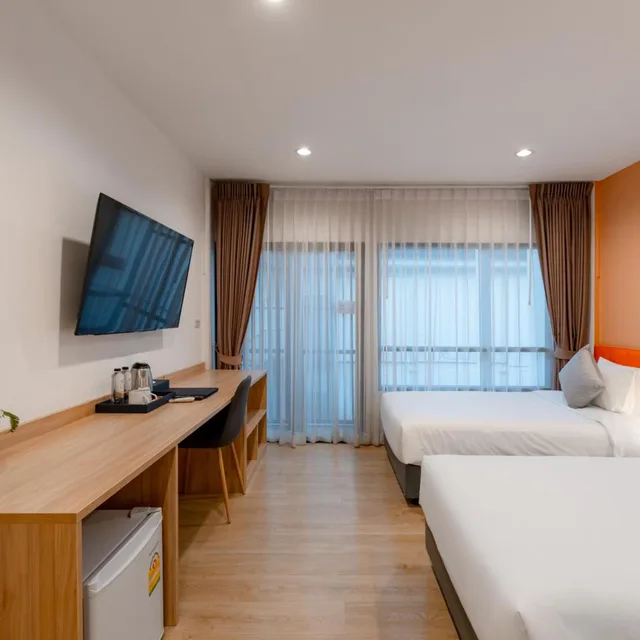 غرفة عائلية بسرير فردي، Moji Don Mueang Airport Hotel - Bangkok 2/10