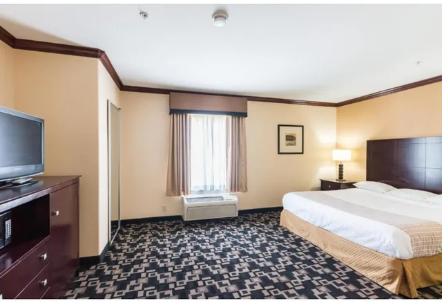1 King Bed Mobil Access Tub Nsmk Micfridg، Motel6 Joshua, TX 1/6