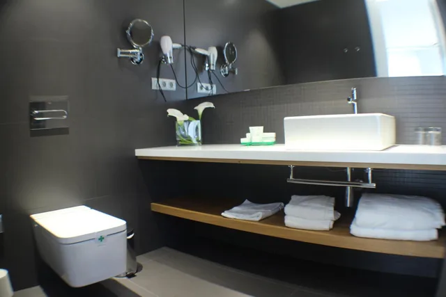 غرفة بسرير مزدوج أو سريرين منفصلين، Hotel U Viveiro 10/10