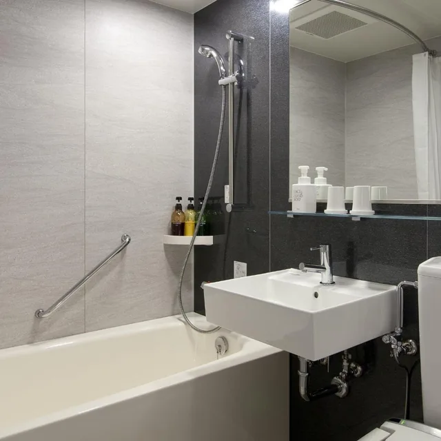 غرفة بسريرين منفصلين بإطلالة على الجبل، Cocochee Hotel Numazu 6/6