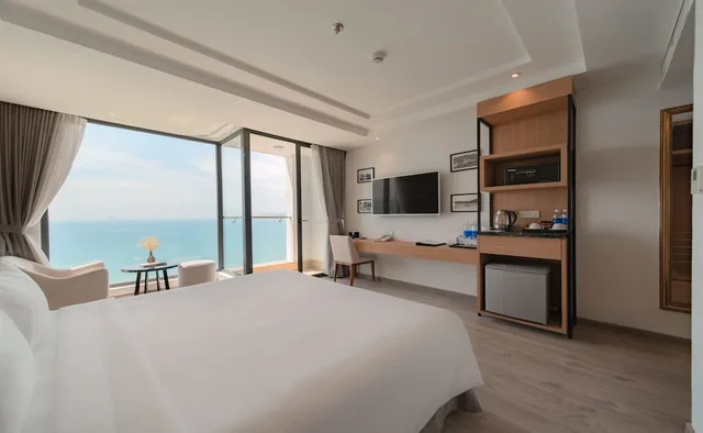 Deluxe, Queen Bed, Sea View, Balcony, Navada Beach Hotel 1/6