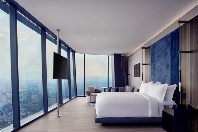 جناح جونيور ركني بسرير كينج بإطلالة على المتنزه، The Ritz-Carlton, Mexico City 1/2