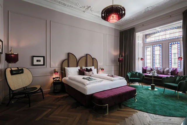 جناح جونيور مفردة بسرير مزدوج في طابق مرتفع، Hotel Josefine 2/10