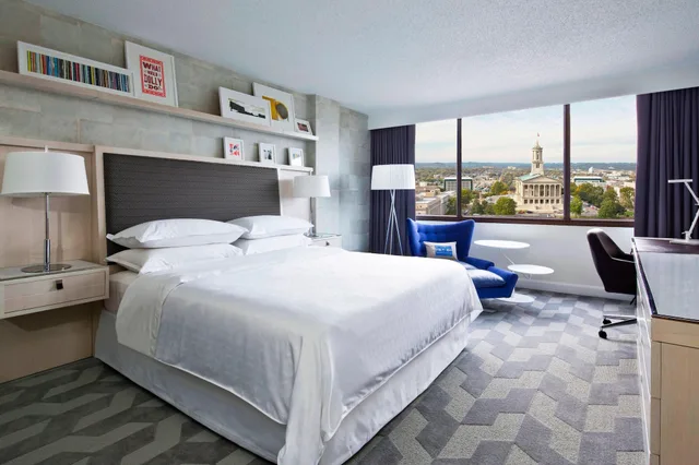 غرفة بريميير بسرير كينج، Sheraton Grand Nashville Downtown 2/6