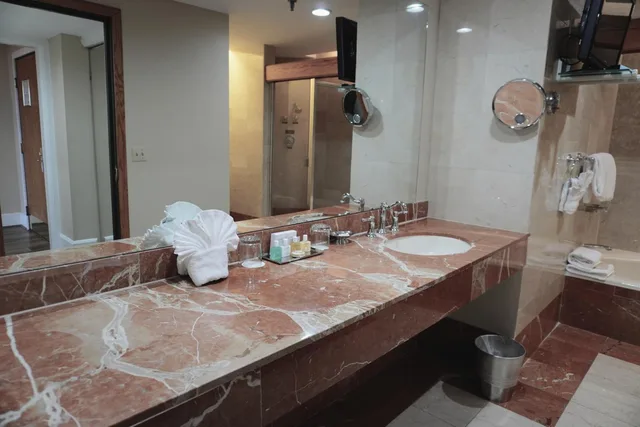 جناح تنفيذي بسرير كينج بإطلالة على المدينة مع أريكة بحوض جاكوزي لذوي الإعاقة، Haywood Park Hotel, Ascend Hotel Collection 5/6