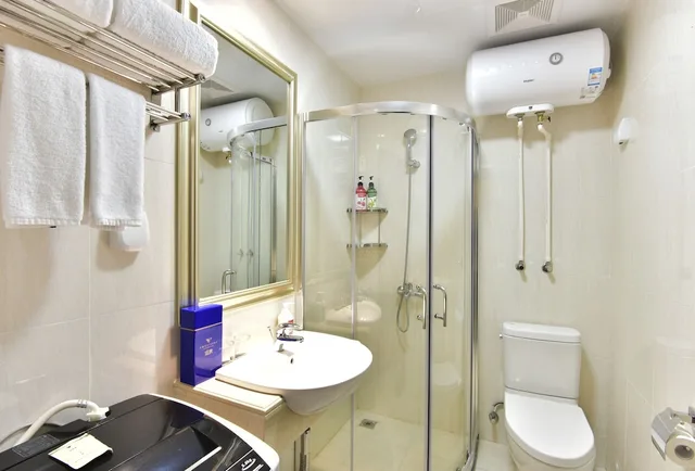 غرفة قياسية بسريرين كوين، Angda Pazhou Apartment 5/5