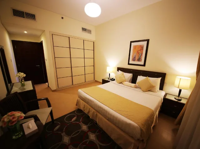 شقة استوديو بريميوم بسرير مزدوج أو سريرين منفصلين، Tulip Hotel Apartment Bur Dubai 1/1