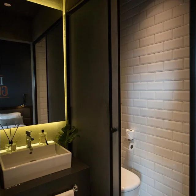 غرفة بسرير مزدوج بإطلالة على البحر بغرفة نوم واحدة، Cityloft 161 2/3