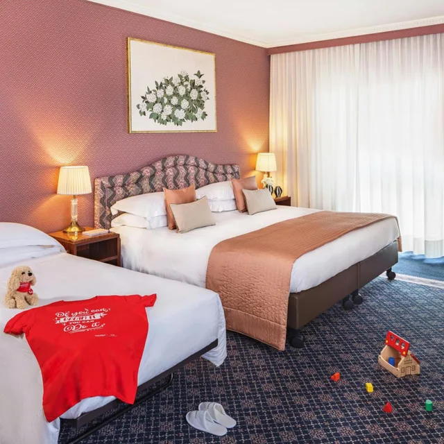 غرفة ثلاثية بسرير فردي، Starhotels Du Parc 4/9
