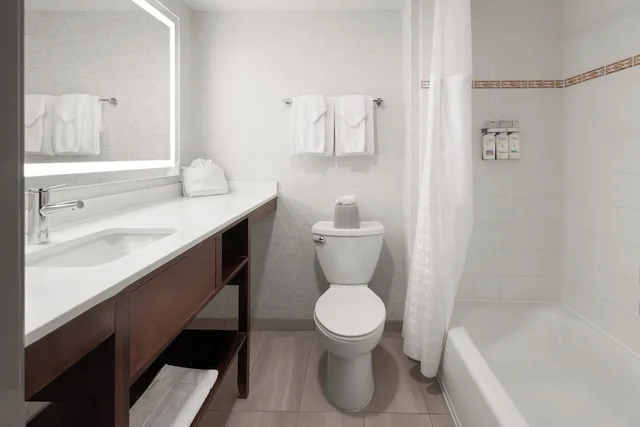 غرفة قياسية بسريرين كوين بإطلالة على النهر، Holiday Inn Express Philadelphia - Penns Landing 6/6