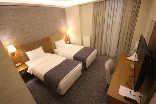 غرفة ديلوكس بسريرين مزدوجين، Garden Zara Hotel 6/8