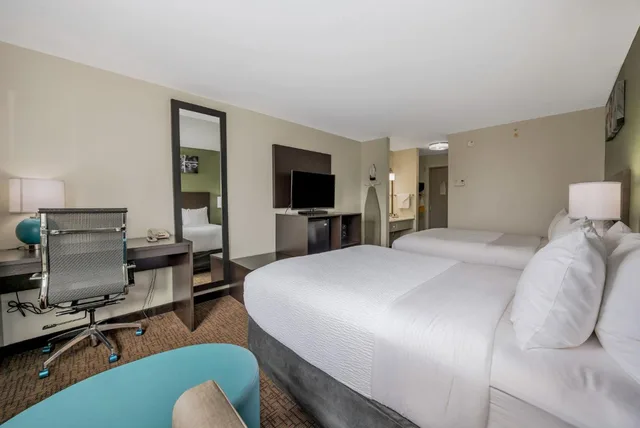 غرفة سوبيريور بسريرين كوين، Sleep Inn & Suites - Oxford - University Area 3/4