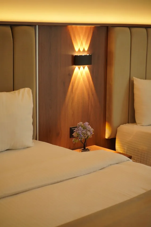 غرفة قياسية بسريرين منفصلين، Lion City Hotel 9/10