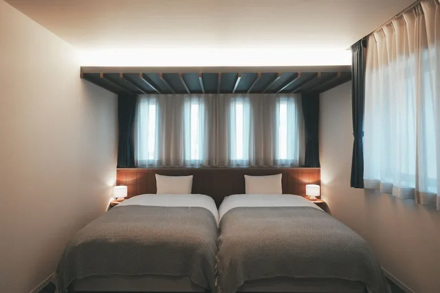 غرفة سوبيريور بسريرين مزدوجين مع أريكة، LAZULI Hiroshima Hotel & Lounge 1/3