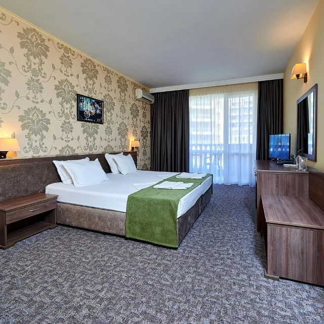 غرفة بسرير مزدوج أو سريرين منفصلين، Hotel Forum 9/10