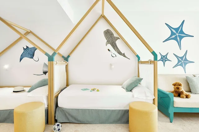 جناح عائلي بسريرين مزدوجين مع أريكة، Iberostar Waves Gaviotas Park 9/10