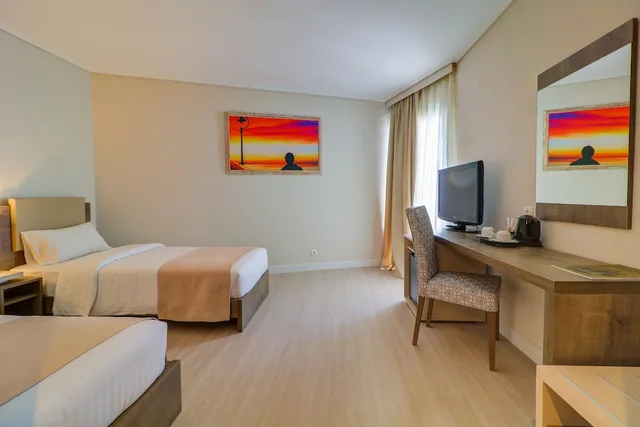 جناح عائلي بأربعة أسرّة بإطلالة على المدينة بغرفتي نوم، Palace Hotel 2/3