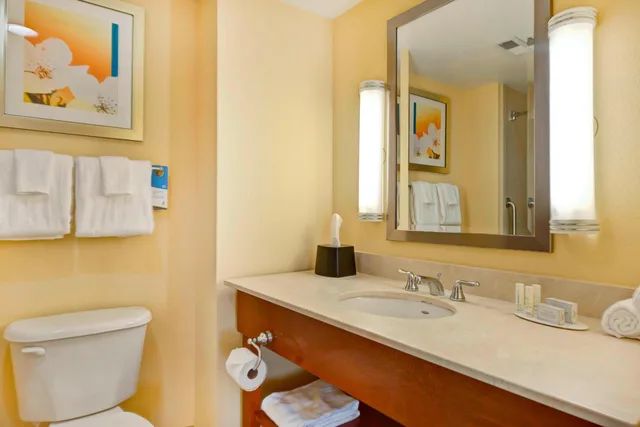 1 Bedroom, Conference, Space, Suite, King Bed، Fairfield Inn Suites Durham Southpoint 2/2