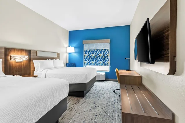 غرفة قياسية بسريرين كوين لذوي الإعاقة، Holiday Inn Express Hotel And Suites Pauls Valley 1/6