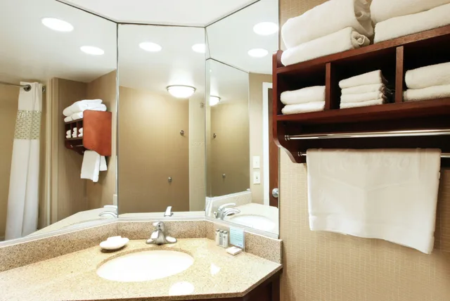 غرفة ديلوكس بسرير كينج مع أريكة، Hampton Inn by Hilton Indianapolis-South 3/3
