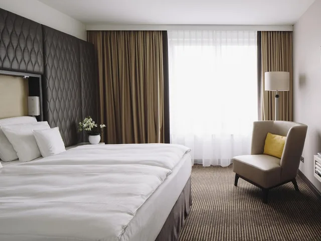 غرفة بريميوم سوبيريور بسريرين منفصلين، Pullman Berlin Schweizerhof 1/6