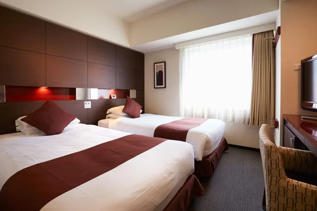 Grand, Twin Beds, S Peria Hotel Nagasaki Formerly Chisun Grand Nagasaki 1/7
