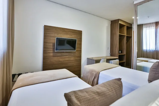 غرفة قياسية مفردة بسريرين منفصلين، Nobile Inn London Anapolis 1/3