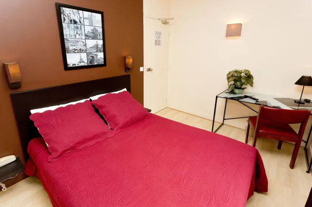 غرفة بسرير مزدوج، Hipotel Belgrand Edith Piaf 8/10