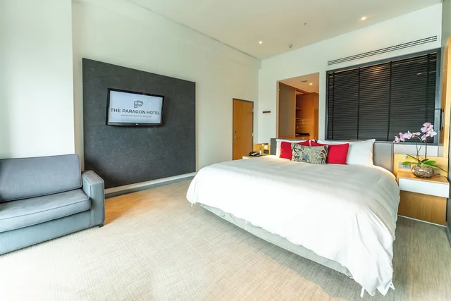 جناح استوديو تنفيذي بسرير كينج بشرفة، The Paragon Hotel Mexico City Santa Fe by Accor 3/10