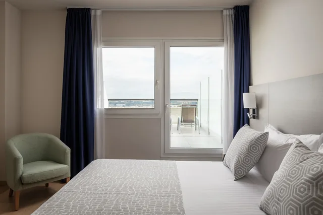 غرفة بريفيليج مفردة بشرفة، Hotel Augusta Barcelona Valles 8/9