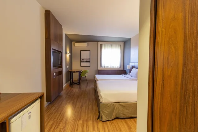 شقة بسريرين منفصلين، Hotel Cassino Tower Curitiba Aeroporto By Nacional Inn 3/7